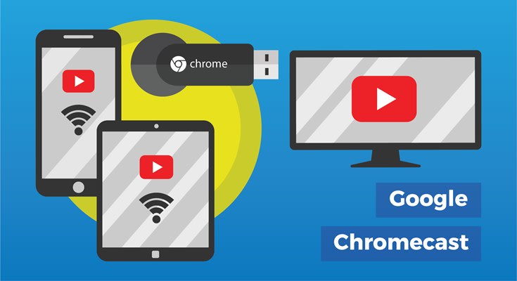 Google Chromecast voor verschillende apparaten