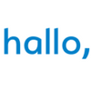Logo hallo officieel heet deze partij hallo,